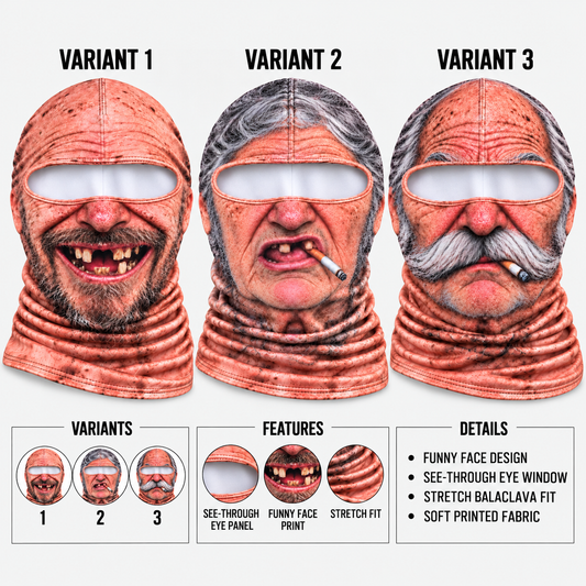 Cheek District - Funny Ski Masks